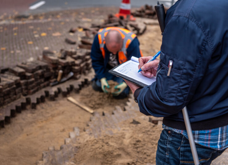 Informatie aanwezig op de graaflocatie