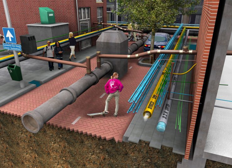 Rioned: ‘Drukte ondergrondse infra vereist meer regie door gemeenten’