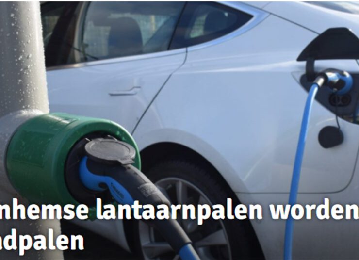 Arnhemse lantaarnpalen worden laadpalen