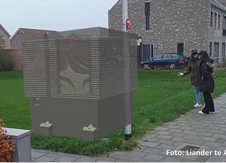 Het virtueel plaatsen van een transformatorruimte
